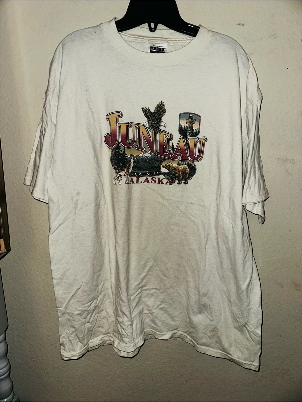 Tultex Vintage Alaska graphic tshirt size XL